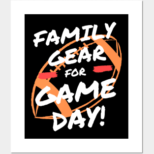 Football Family Gear Posters and Art